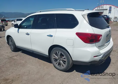 2017 Nissan Pathfinder Sv z USA, uszkodzony, nr VIN 5N1DR2MM0HC667558